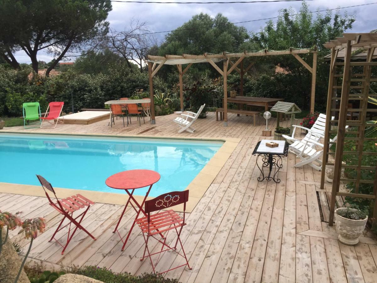 B&B Macchia Verdata Avec Piscine Monacia-d'Aullene Exterior photo